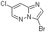 3-Bromo-7-chloroimidazo[1,2-b]pyridazine molecular structure (CAS 1235545-87-5)