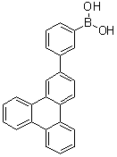 3-(三亚苯-2-基)苯硼酸分子结构 (CAS 1235876-72-8)