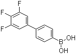 结构式 CAS# 1236159-62-8, B-(3',4',5'-三氟[1,1'-联苯]-4-基)硼酸
