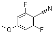 2,6-Difluoro-4-methoxybenzonitrile molecular structure (CAS 123843-66-3)