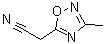 structure of CAS# 1239771-67-5, 3-Methyl-1,2,4-oxadiazole-5-acetonitrile;(3-Methyl-[1,2,4]oxadiazol-5-yl)-acetonitrile; 2-(3-Methyl-1,2,4-oxadiazol-5-yl)acetonitrile