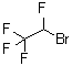 2-溴-1,1,1,2-四氟乙烷分子结构 (CAS 124-72-1)