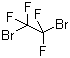 1,2-二溴四氟乙烷分子结构 (CAS 124-73-2)