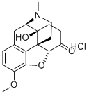 结构式 CAS# 124-90-3, 羟考酮盐酸盐