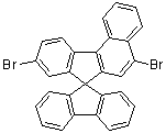 5,9-Dibromospiro[7H-benzo[c]fluorene-7,9'-[9H]fluorene] molecular structure (CAS 1242570-65-5)