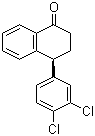 4-(3,4-Dichloro-phenyl)-3,4-dihydro-2H-naphthalen-1-one molecular structure (CAS 124379-29-9)
