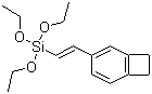 4-[2-(Triethoxysilyl)vinyl]benzocyclobutene molecular structure (CAS 124389-79-3)
