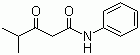 N-Phenyl-isobutyloylacetamide molecular structure (CAS 124401-38-3)