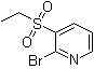 2-Bromo-3-(ethylsulfonyl)pyridine molecular structure (CAS 124589-98-6)