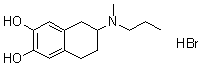 5,6,7,8-Tetrahydro-6-(methylpropylamino)-2,3-naphthalenediol hydrobromide (1:1) molecular structure (CAS 1246094-90-5)