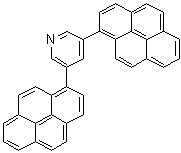 3,5-Di-1-pyrenylpyridine molecular structure (CAS 1246467-58-2)