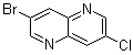 3-Bromo-7-chloro-1,5-naphthyridine molecular structure (CAS 1246550-12-8)
