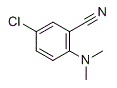 structure of CAS# 1247922-38-8, 5-Chloro-2-(dimethylamino)benzonitrile