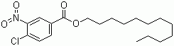 结构式 CAS# 124809-77-4, 3-硝基-4-氯-苯甲酸十二烷基酯