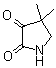4,4-Dimethyl-2,3-pyrrolidinedione molecular structure (CAS 1248826-72-3)