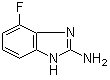 结构式 CAS# 1249526-67-7, 4-氟-1H-苯并咪唑-2-胺