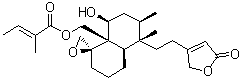 Ajugacumbin B分子结构 (CAS 124961-67-7)
