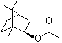 乙酸异龙脑酯分子结构 (CAS 125-12-2)