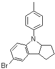 7-Bromo-1,2,3,3a,4,8b-hexahydro-4-(4-methylphenyl)cyclopent[b]indole molecular structure (CAS 1250863-85-4)