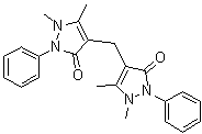 Bisantipyrylmethane molecular structure (CAS 1251-85-0)