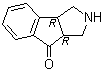 (3aR,8aR)-1,3,3a,8a-Tetrahydroindeno[1,2-c]pyrrol-8(2H)-one molecular structure (CAS 1251008-65-7)