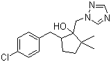 Metconazole molecular structure (CAS 125116-23-6)