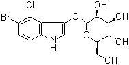 alpha-D-Mannopyranoside 5-bromo-4-chloro-1H-indol-3-yl molecular structure (CAS 125229-64-3)