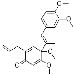 Wallichinine molecular structure (CAS 125292-97-9)