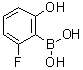 2-Fluoro-6-hydroxyphenylboronic acid molecular structure (CAS 1256345-60-4)