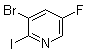 结构式 CAS# 1256806-95-7, 3-溴-5-氟-2-碘吡啶