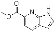 结构式 CAS# 1256825-86-1, 1H-吡咯并[2,3-b]吡啶-6-羧酸甲酯