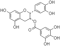 (-)-Epicatechin gallate molecular structure (CAS 1257-08-5)