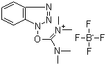 结构式 CAS# 125700-67-6, TBTU; O-苯并三氮唑-N,N,N',N'-四甲基脲四氟硼酸酯