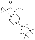 4-(1-Ethoxycarbonylcyclopropyl)phenylboronic acid pinacol ester molecular structure (CAS 1257213-52-7)