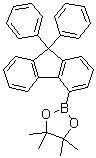 9,9-Diphenyl-9H-fluoren-4-ylboronic acid pinacol ester molecular structure (CAS 1259280-37-9)