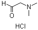(Dimethylamino)acetaldehyde hydrochloride molecular structure (CAS 125969-54-2)