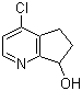structure of CAS# 126053-15-4, 4-Chloro-6,7-dihydro-5H-cyclopenta[b]pyridin-7-ol