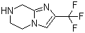structure of CAS# 126069-70-3, 2-(Trifluoromethyl)-5,6,7,8-tetrahydroimidazo[1,2-a]pyrazine