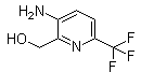 3-Amino-6-(trifluoromethyl)-2-pyridinemethanol molecular structure (CAS 1260769-25-2)