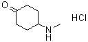 4-(Methylamino)cyclohexanone hydrochloride (1:1) molecular structure (CAS 1260794-25-9)