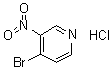 4-Bromo-3-nitropyridine hydrochloride molecular structure (CAS 1260816-42-9)