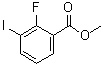 结构式 CAS# 1260830-14-5, 2-氟-3-碘苯甲酸甲酯