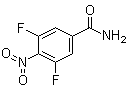 structure of CAS# 1260882-93-6, 3,5-Difluoro-4-nitrobenzamide