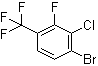 结构式 CAS# 1260890-50-3, 1-溴-2-氯-3-氟-4-(三氟甲基)苯