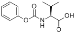 结构式 CAS# 126147-70-4, N-苯氧羰基-L-缬氨酸