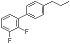 structure of CAS# 126163-02-8, 2,3-Difluoro-4'-propylbiphenyl;2,3-Difluoro-4'-propyl-1,1'-biphenyl