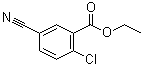 structure of CAS# 1261779-36-5, 2-Chloro-5-cyanobenzoic acid ethyl ester