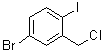 结构式 CAS# 1261817-10-0, 4-溴-2-(氯甲基)-1-碘苯