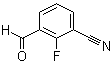 2-Fluoro-3-formylbenzonitrile molecular structure (CAS 1261823-31-7)