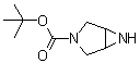 3,6-Diazabicyclo[3.1.0]hexane-3-carboxylic acid 1,1-dimethylethyl ester molecular structure (CAS 1262407-18-0)